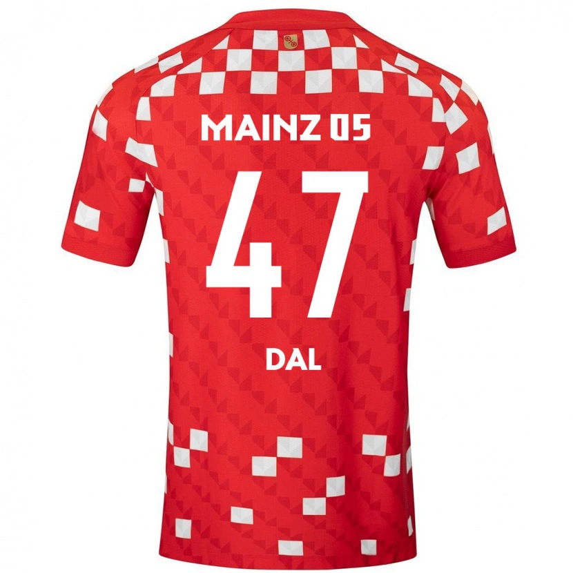 Danxen Kinder Maxim Dal #47 Weiß Rot Heimtrikot Trikot 2024/25 T-Shirt Schweiz