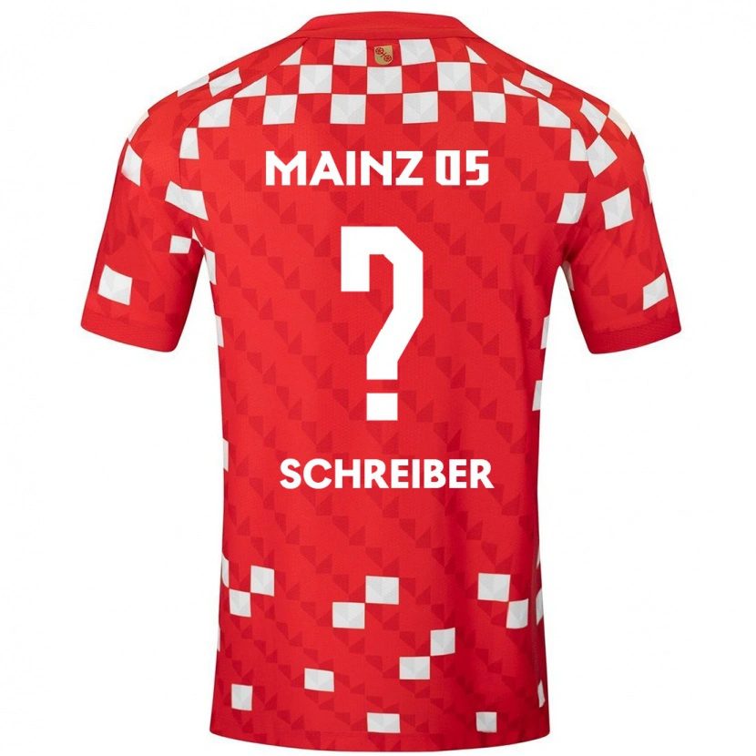 Danxen Kinder Philipp Schreiber #0 Weiß Rot Heimtrikot Trikot 2024/25 T-Shirt Schweiz