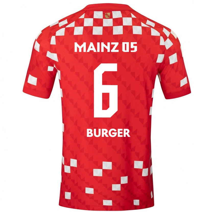 Danxen Kinder Korbinian Burger #6 Weiß Rot Heimtrikot Trikot 2024/25 T-Shirt Schweiz