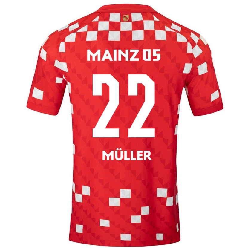 Danxen Kinder Tim Müller #22 Weiß Rot Heimtrikot Trikot 2024/25 T-Shirt Schweiz