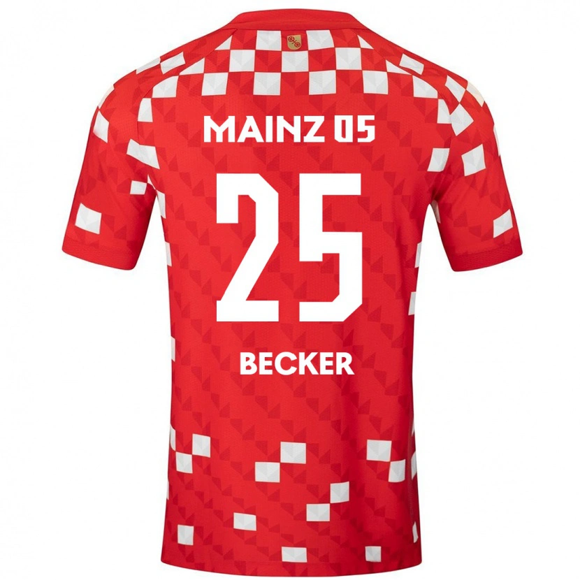 Danxen Kinder Kathrin Becker #25 Weiß Rot Heimtrikot Trikot 2024/25 T-Shirt Schweiz