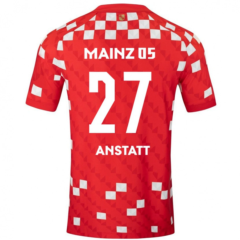 Danxen Kinder Nadine Anstatt #27 Weiß Rot Heimtrikot Trikot 2024/25 T-Shirt Schweiz