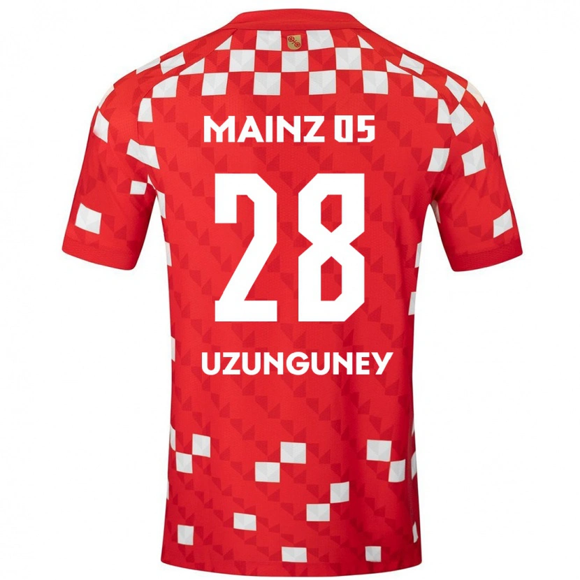 Danxen Kinder Ebru Uzungüney #28 Weiß Rot Heimtrikot Trikot 2024/25 T-Shirt Schweiz