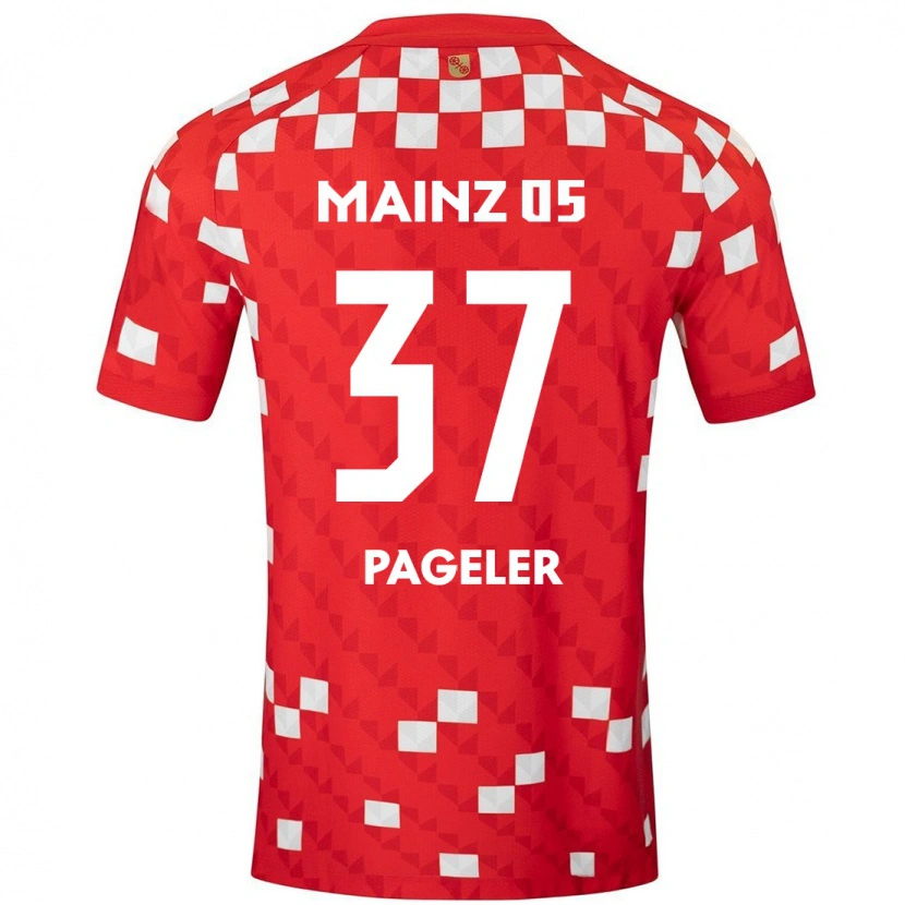 Danxen Kinder Maja Pageler #37 Weiß Rot Heimtrikot Trikot 2024/25 T-Shirt Schweiz