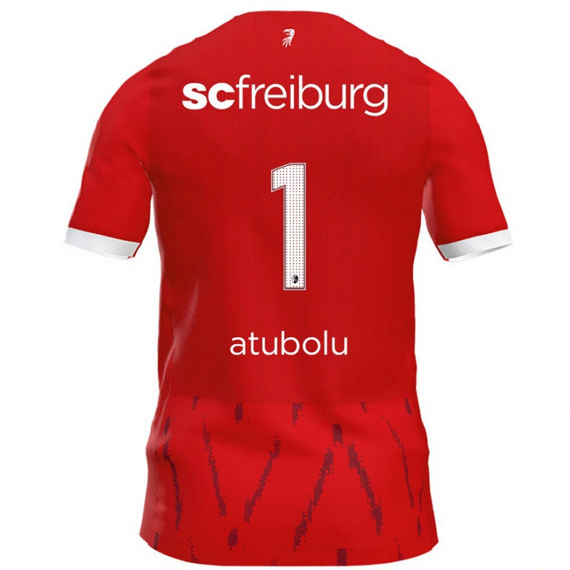 Danxen Kinder Noah Atubolu #1 Rot Heimtrikot Trikot 2024/25 T-Shirt Schweiz