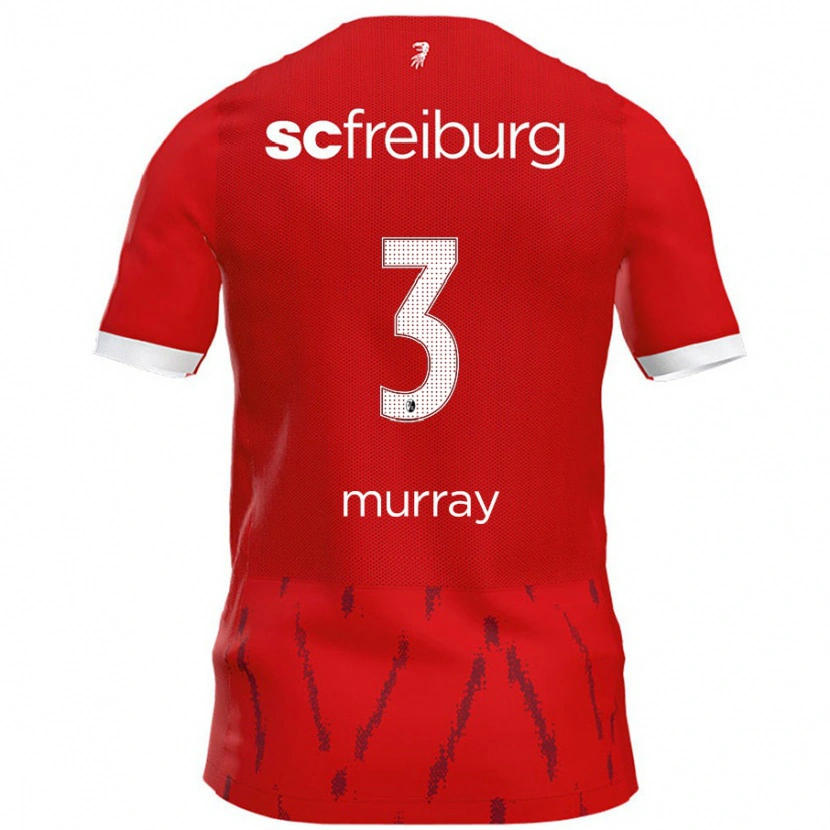 Danxen Kinder Drew Murray #3 Rot Heimtrikot Trikot 2024/25 T-Shirt Schweiz