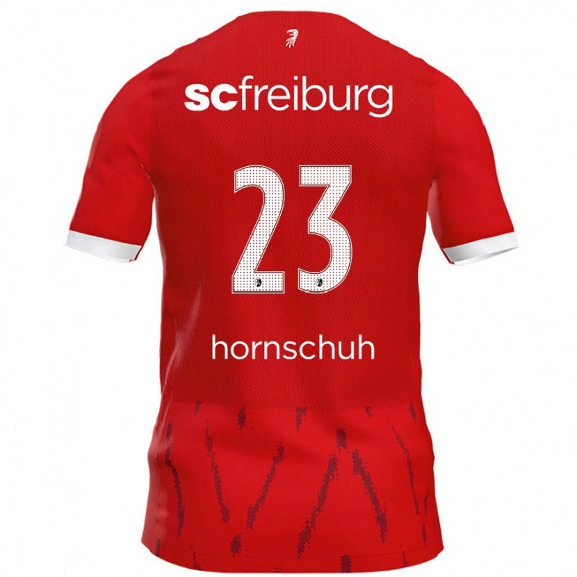 Danxen Kinder Marc Hornschuh #23 Rot Heimtrikot Trikot 2024/25 T-Shirt Schweiz