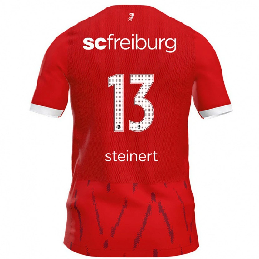 Danxen Kinder Judith Steinert #13 Rot Heimtrikot Trikot 2024/25 T-Shirt Schweiz