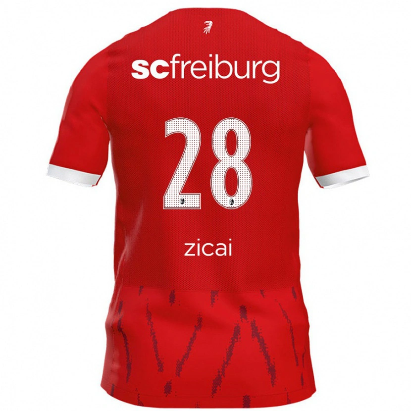 Danxen Kinder Cora Zicai #28 Rot Heimtrikot Trikot 2024/25 T-Shirt Schweiz