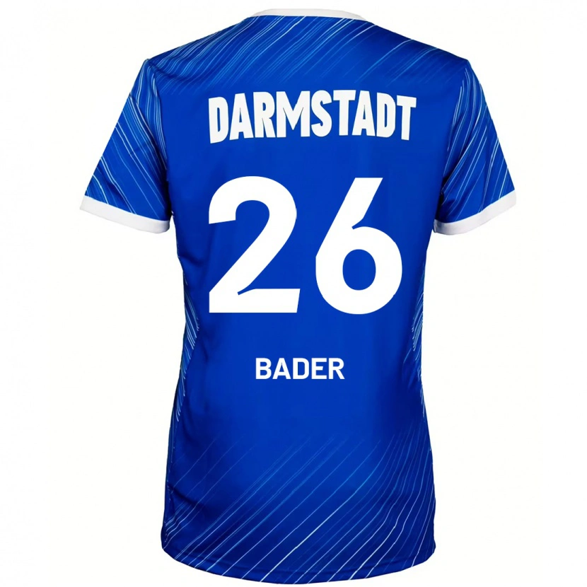 Danxen Kinder Matthias Bader #26 Blau Weiß Heimtrikot Trikot 2024/25 T-Shirt Schweiz