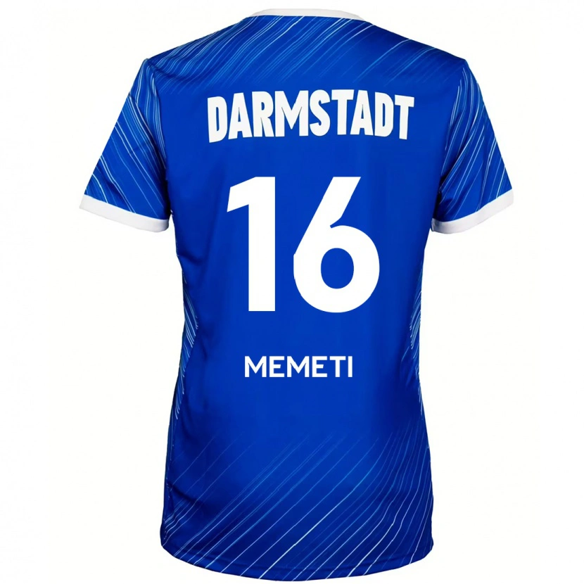 Danxen Kinder Dilon Memeti #16 Blau Weiß Heimtrikot Trikot 2024/25 T-Shirt Schweiz