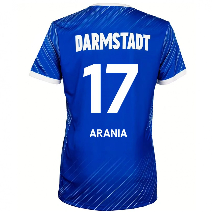 Danxen Kinder Asaf Arania #17 Blau Weiß Heimtrikot Trikot 2024/25 T-Shirt Schweiz