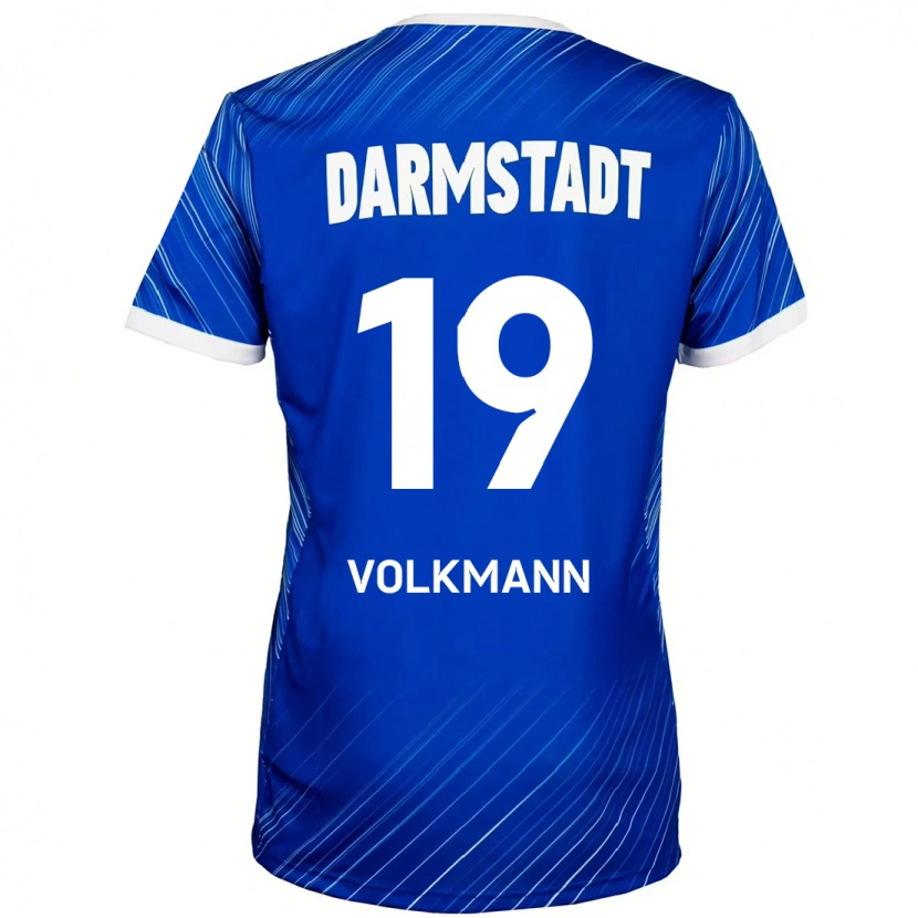 Danxen Kinder Japhet Volkmann #19 Blau Weiß Heimtrikot Trikot 2024/25 T-Shirt Schweiz