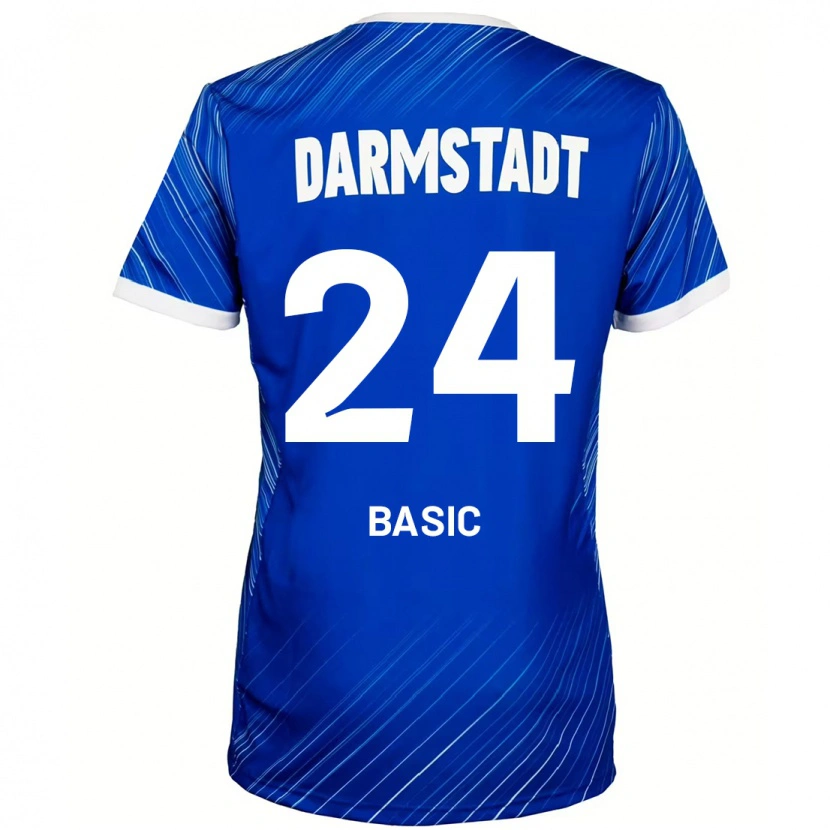 Danxen Kinder Benjamin Basic #24 Blau Weiß Heimtrikot Trikot 2024/25 T-Shirt Schweiz