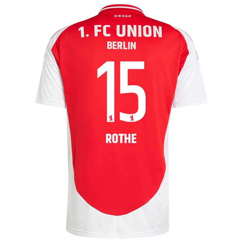 Danxen Kinder Tom Rothe #15 Rot Weiß Heimtrikot Trikot 2024/25 T-Shirt Schweiz