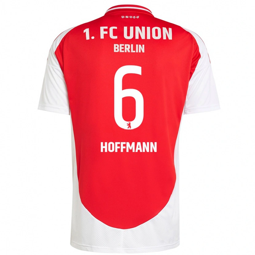 Danxen Kinder Finn Hoffmann #6 Rot Weiß Heimtrikot Trikot 2024/25 T-Shirt Schweiz