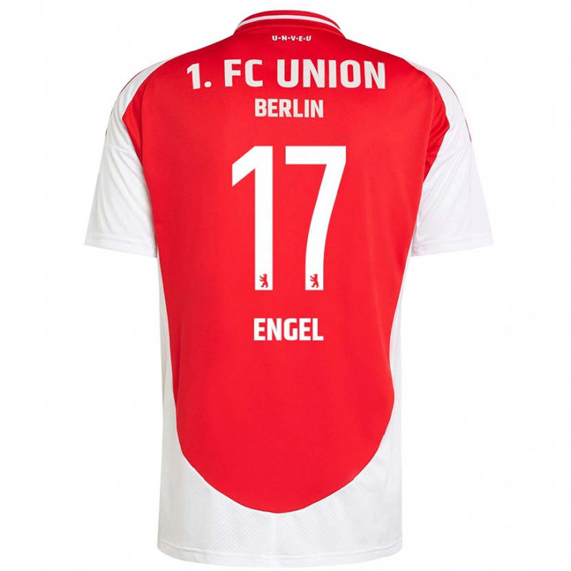 Danxen Kinder Oskar Engel #17 Rot Weiß Heimtrikot Trikot 2024/25 T-Shirt Schweiz