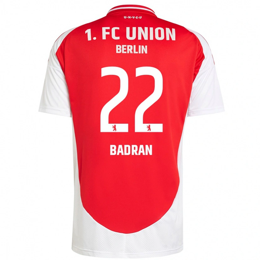 Danxen Kinder Ahmad Badran #22 Rot Weiß Heimtrikot Trikot 2024/25 T-Shirt Schweiz