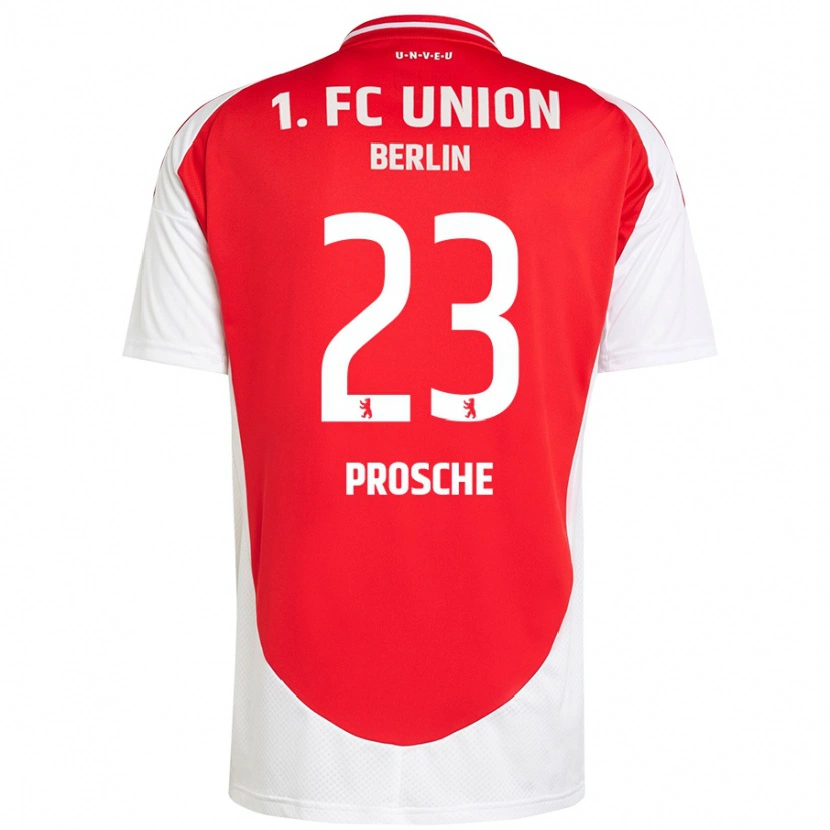 Danxen Kinder Leon Prosche #23 Rot Weiß Heimtrikot Trikot 2024/25 T-Shirt Schweiz