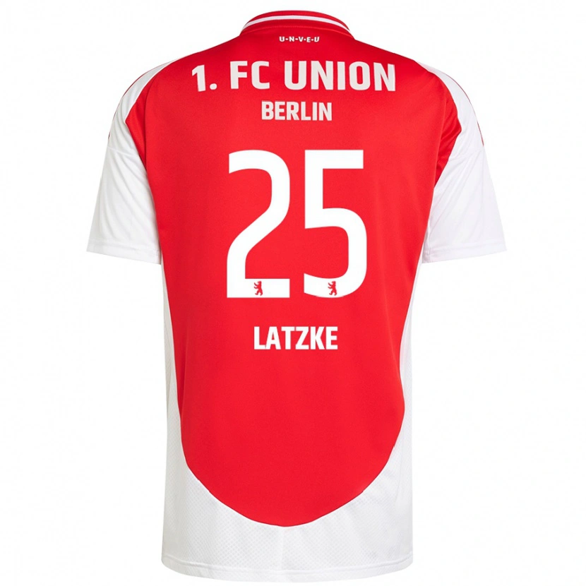 Danxen Kinder Jannes Latzke #25 Rot Weiß Heimtrikot Trikot 2024/25 T-Shirt Schweiz