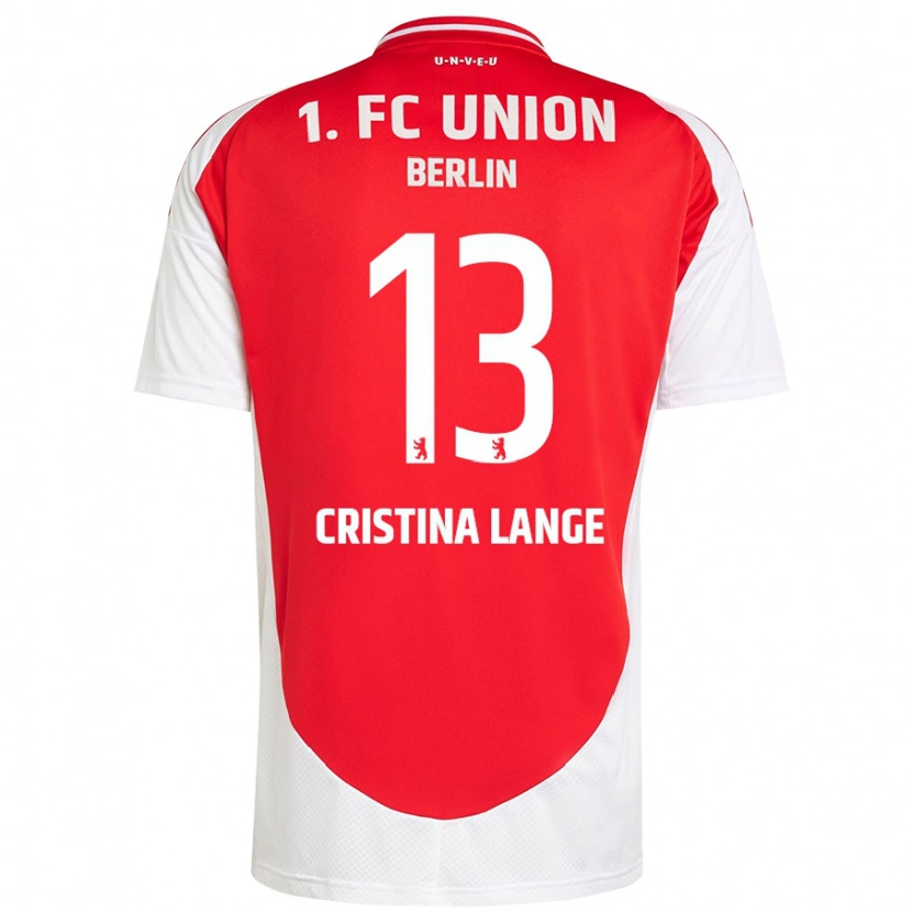 Danxen Kinder Maria Cristina Lange #13 Rot Weiß Heimtrikot Trikot 2024/25 T-Shirt Schweiz