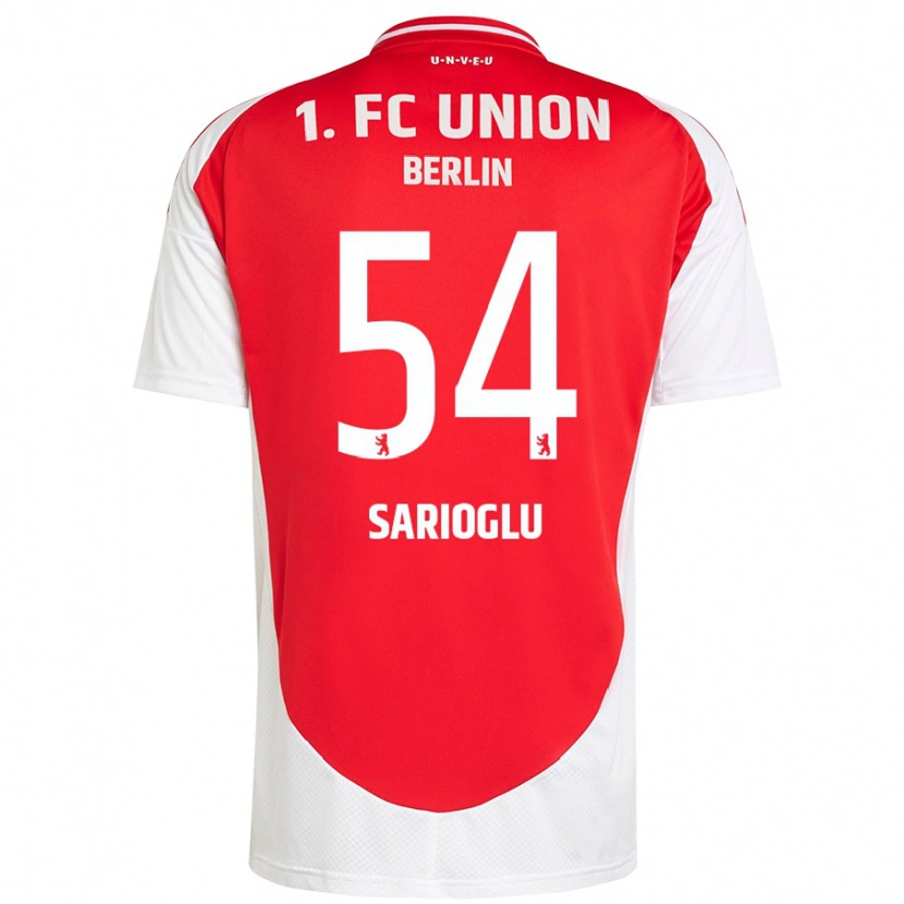 Danxen Kinder Defne Sarıoğlu #54 Rot Weiß Heimtrikot Trikot 2024/25 T-Shirt Schweiz