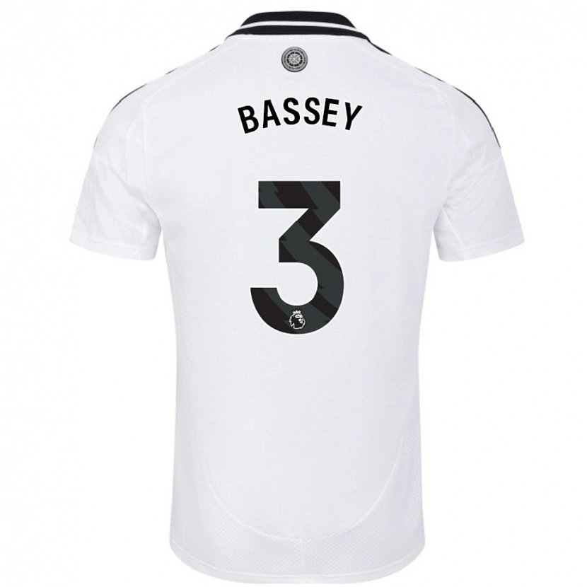 Danxen Kinder Calvin Bassey #3 Weiß Heimtrikot Trikot 2024/25 T-Shirt Schweiz