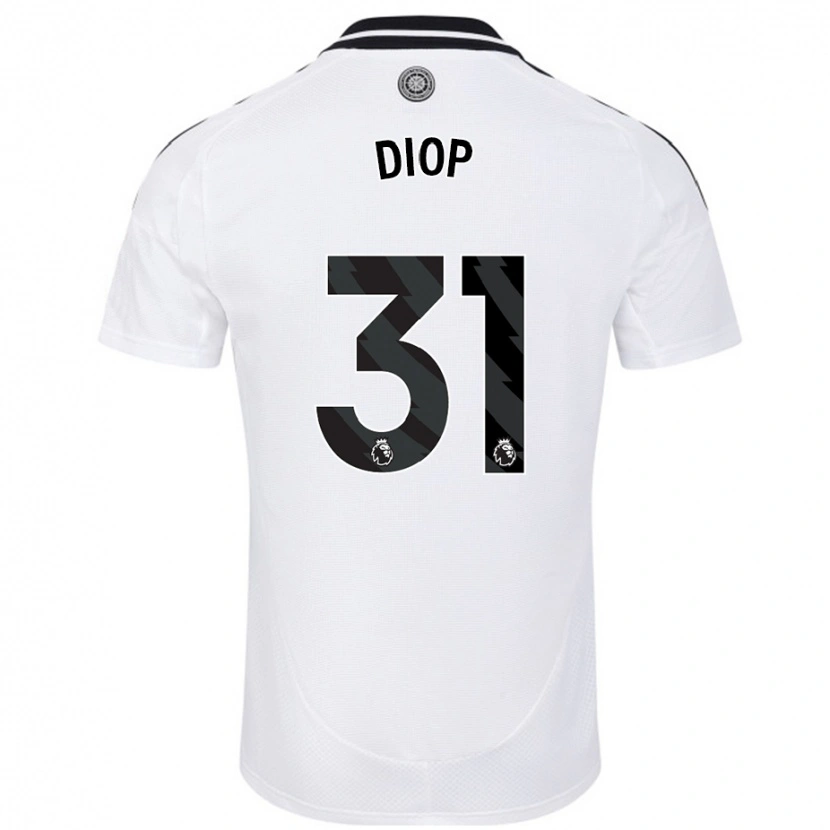 Danxen Kinder Issa Diop #31 Weiß Heimtrikot Trikot 2024/25 T-Shirt Schweiz