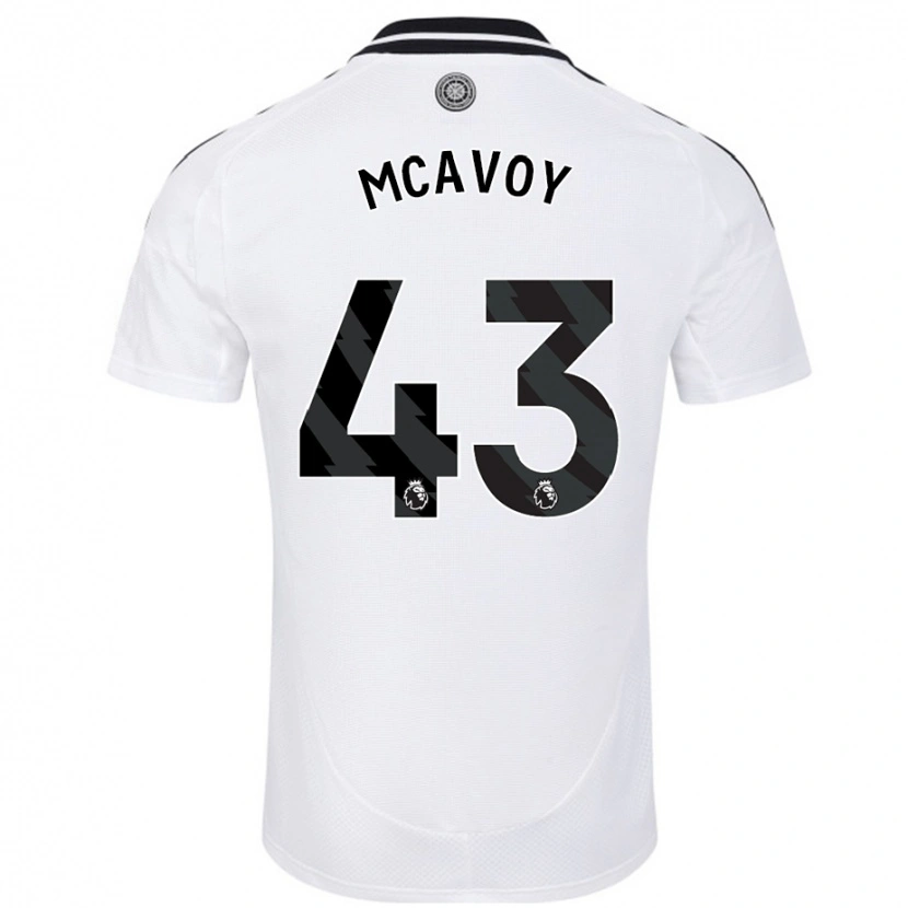 Danxen Kinder Connor Mcavoy #43 Weiß Heimtrikot Trikot 2024/25 T-Shirt Schweiz