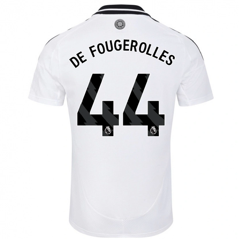 Danxen Kinder Luc De Fougerolles #44 Weiß Heimtrikot Trikot 2024/25 T-Shirt Schweiz