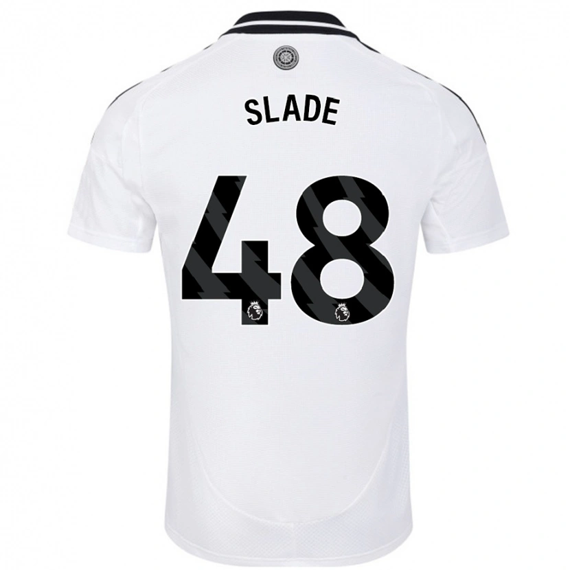 Danxen Kinder Bradley Slade #48 Weiß Heimtrikot Trikot 2024/25 T-Shirt Schweiz