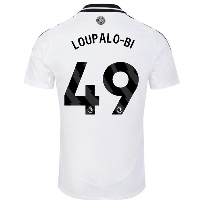 Danxen Kinder Aaron Loupalo-Bi #49 Weiß Heimtrikot Trikot 2024/25 T-Shirt Schweiz