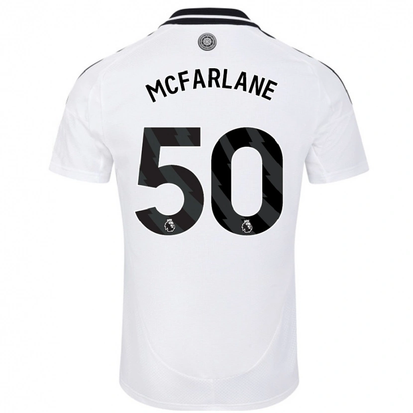 Danxen Kinder Callum Mcfarlane #50 Weiß Heimtrikot Trikot 2024/25 T-Shirt Schweiz