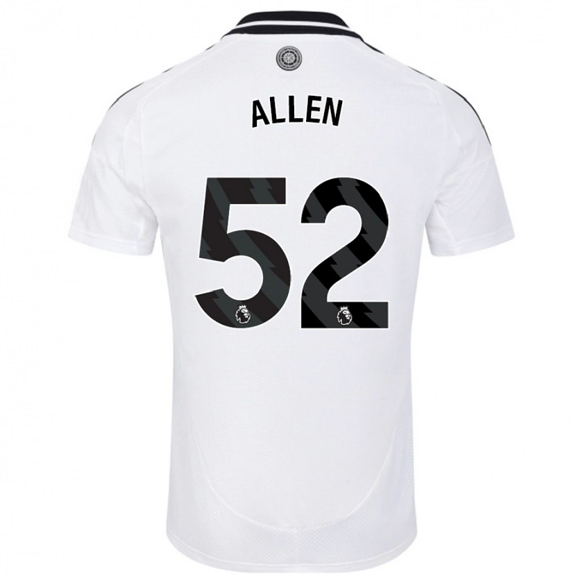 Danxen Kinder Michael Allen #52 Weiß Heimtrikot Trikot 2024/25 T-Shirt Schweiz