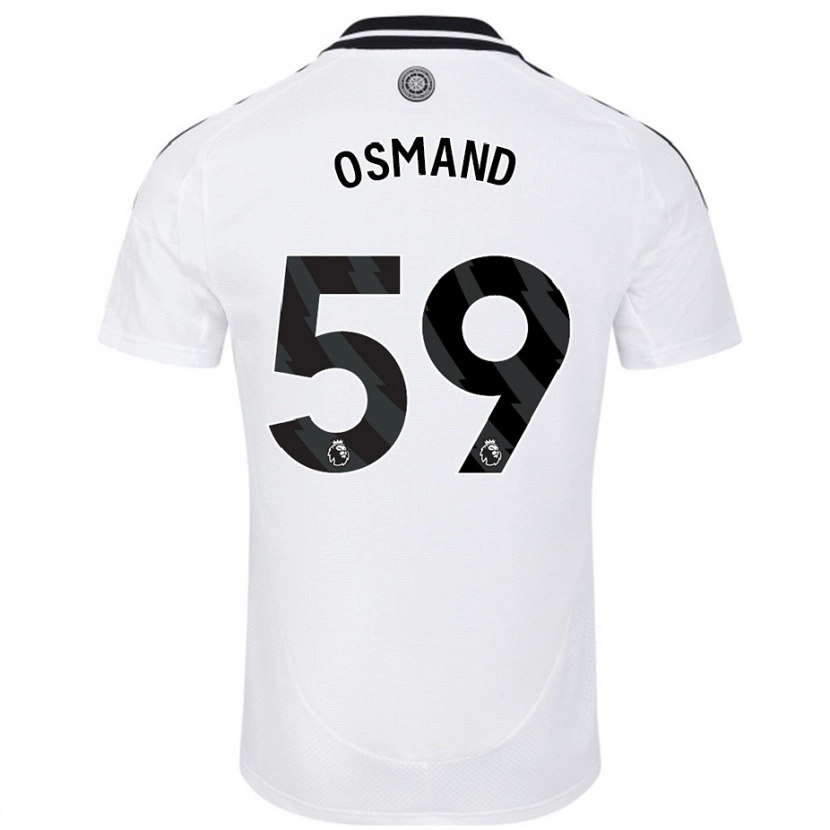 Danxen Kinder Callum Osmand #59 Weiß Heimtrikot Trikot 2024/25 T-Shirt Schweiz