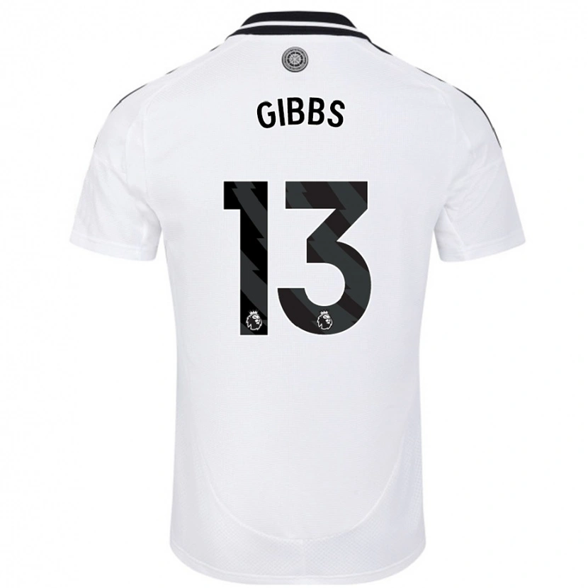 Danxen Kinder Frankie Gibbs #13 Weiß Heimtrikot Trikot 2024/25 T-Shirt Schweiz