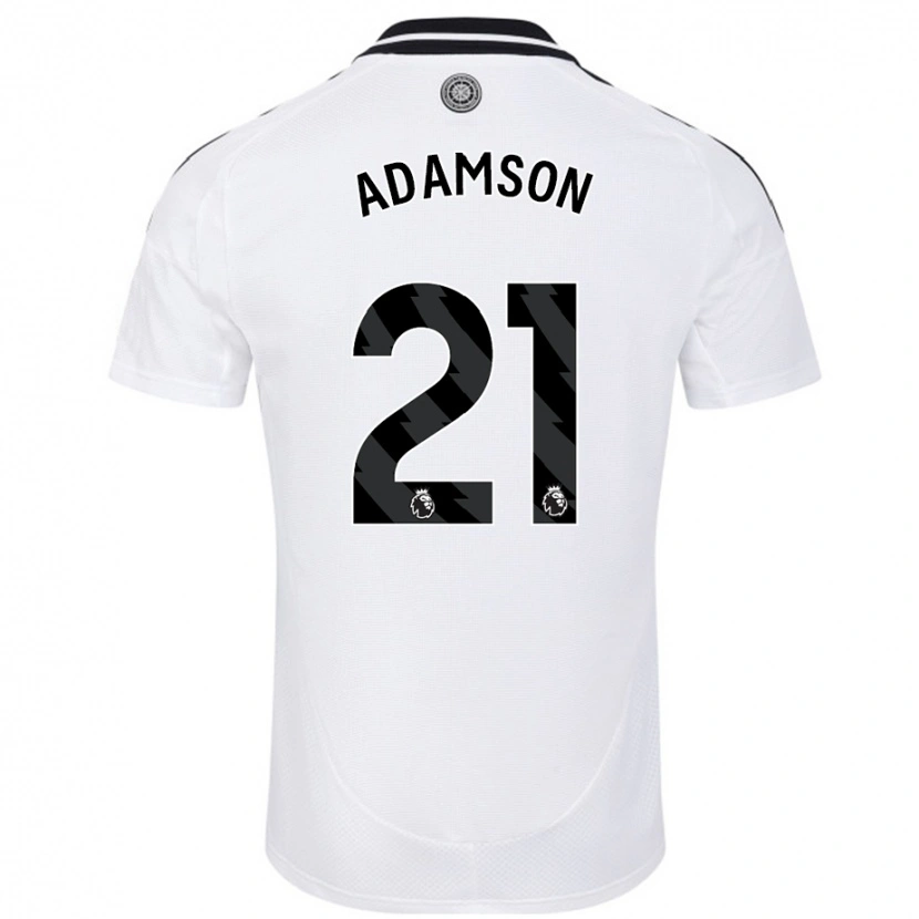 Danxen Kinder Sasha Adamson #21 Weiß Heimtrikot Trikot 2024/25 T-Shirt Schweiz