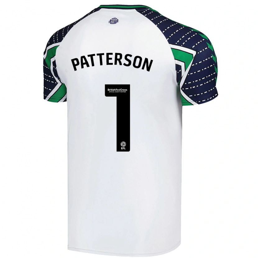 Danxen Kinder Anthony Patterson #1 Weiß Auswärtstrikot Trikot 2024/25 T-Shirt Schweiz