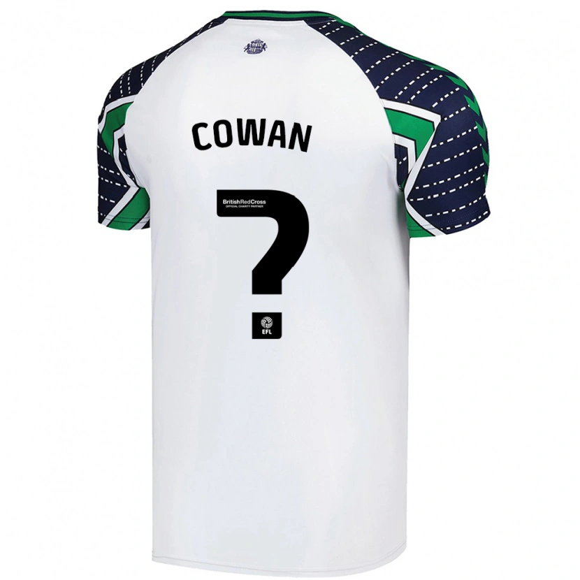 Danxen Kinder Joe Cowan #0 Weiß Auswärtstrikot Trikot 2024/25 T-Shirt Schweiz