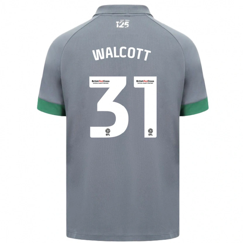 Danxen Kinder Malachi Fagan-Walcott #31 Dunkelgrau Auswärtstrikot Trikot 2024/25 T-Shirt Schweiz