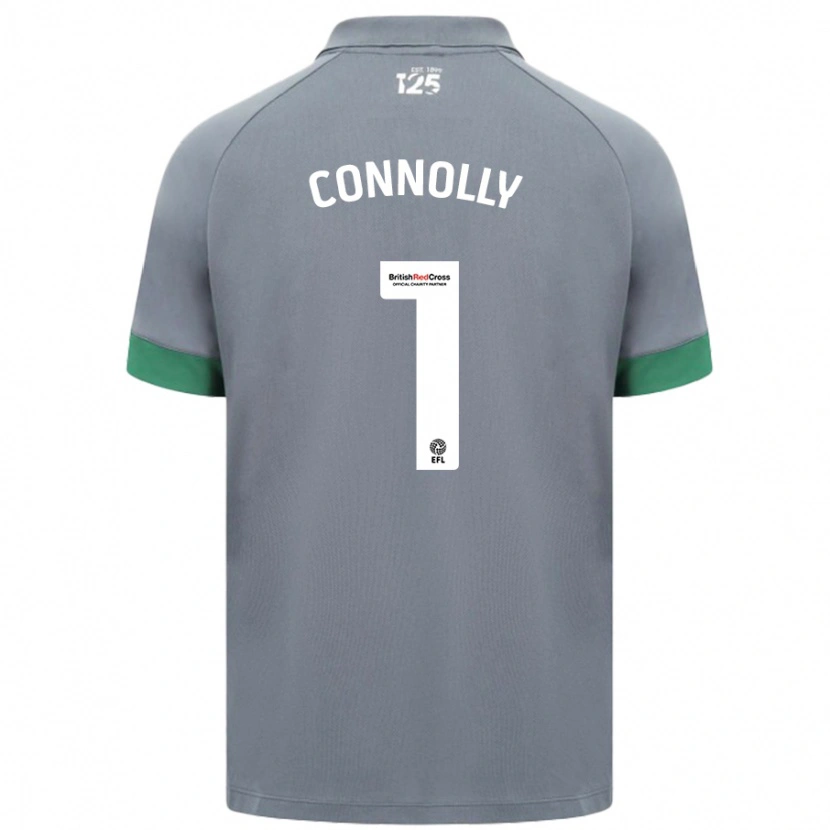 Danxen Kinder Daisy Connolly #1 Dunkelgrau Auswärtstrikot Trikot 2024/25 T-Shirt Schweiz