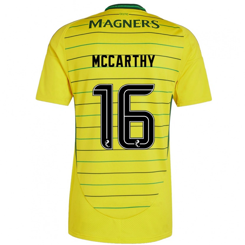 Danxen Kinder James Mccarthy #16 Gelb Auswärtstrikot Trikot 2024/25 T-Shirt Schweiz