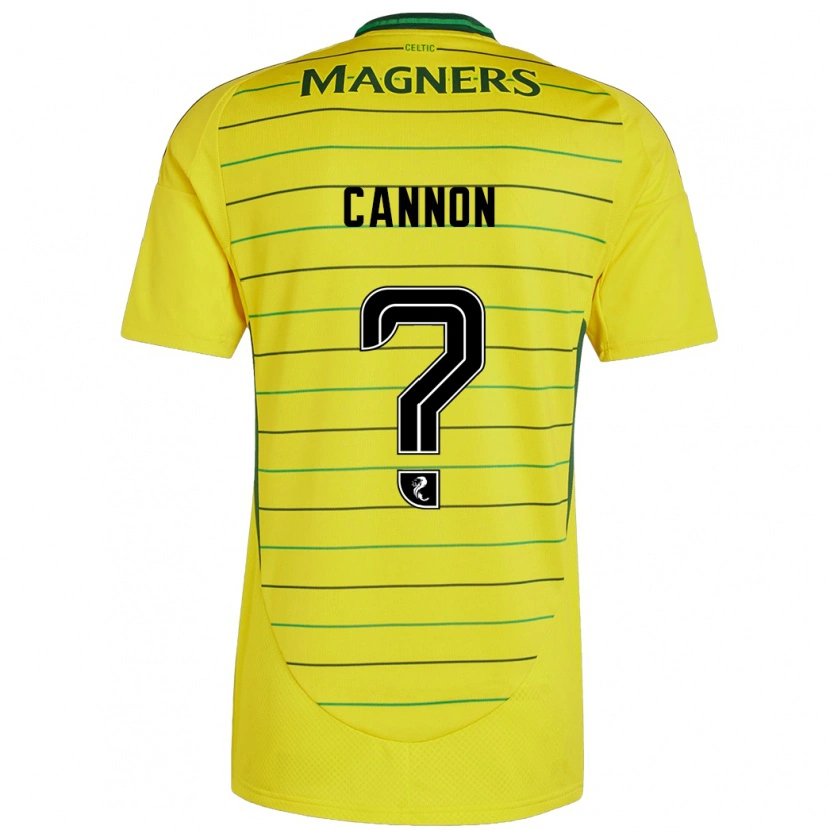 Danxen Kinder Aidan Cannon #0 Gelb Auswärtstrikot Trikot 2024/25 T-Shirt Schweiz