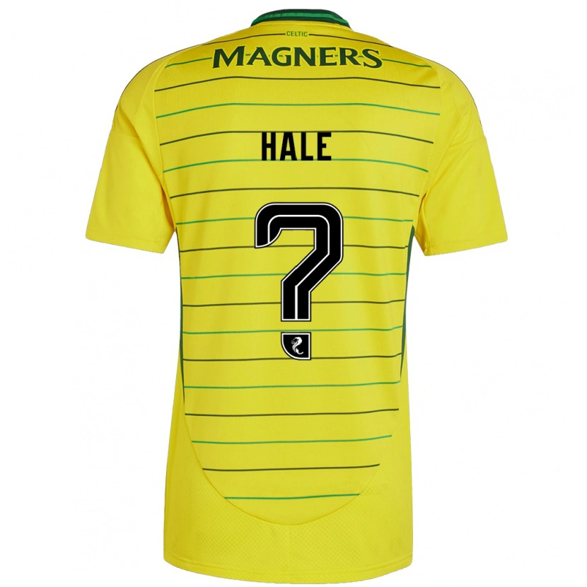 Danxen Kinder Finlay Hale #0 Gelb Auswärtstrikot Trikot 2024/25 T-Shirt Schweiz