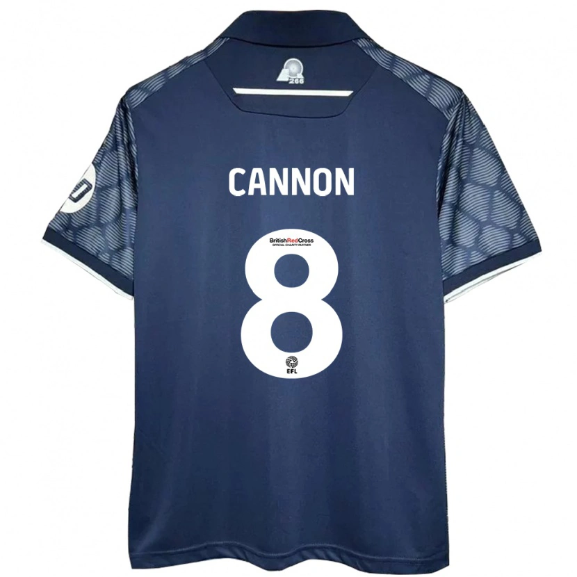 Danxen Kinder Andy Cannon #8 Schwarz Auswärtstrikot Trikot 2024/25 T-Shirt Schweiz