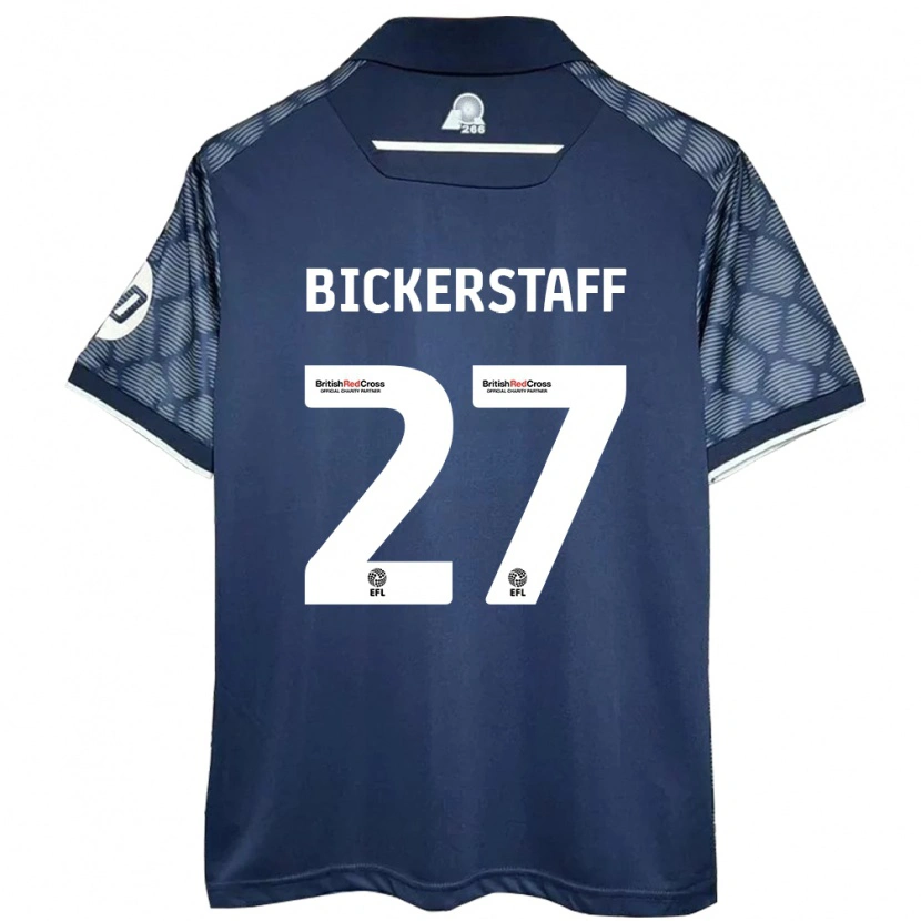 Danxen Kinder Jake Bickerstaff #27 Schwarz Auswärtstrikot Trikot 2024/25 T-Shirt Schweiz