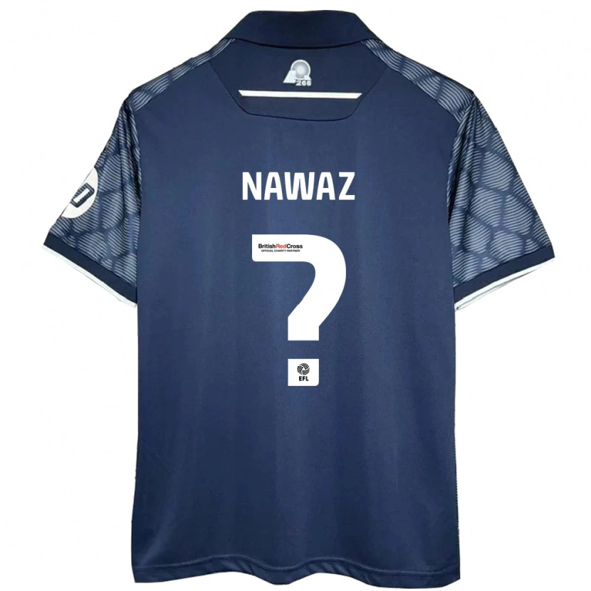 Danxen Kinder Umar Nawaz #0 Schwarz Auswärtstrikot Trikot 2024/25 T-Shirt Schweiz