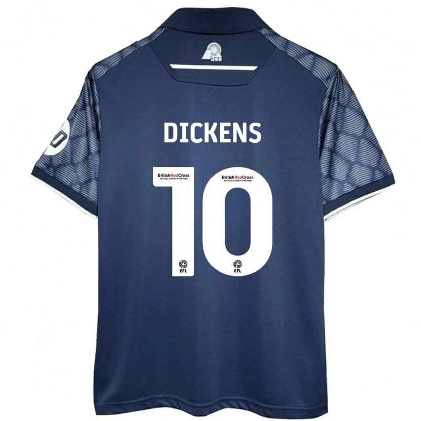 Danxen Kinder Tj Dickens #10 Schwarz Auswärtstrikot Trikot 2024/25 T-Shirt Schweiz