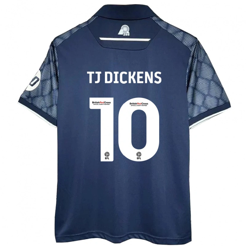 Danxen Kinder Tonicha Tj Dickens #10 Schwarz Auswärtstrikot Trikot 2024/25 T-Shirt Schweiz