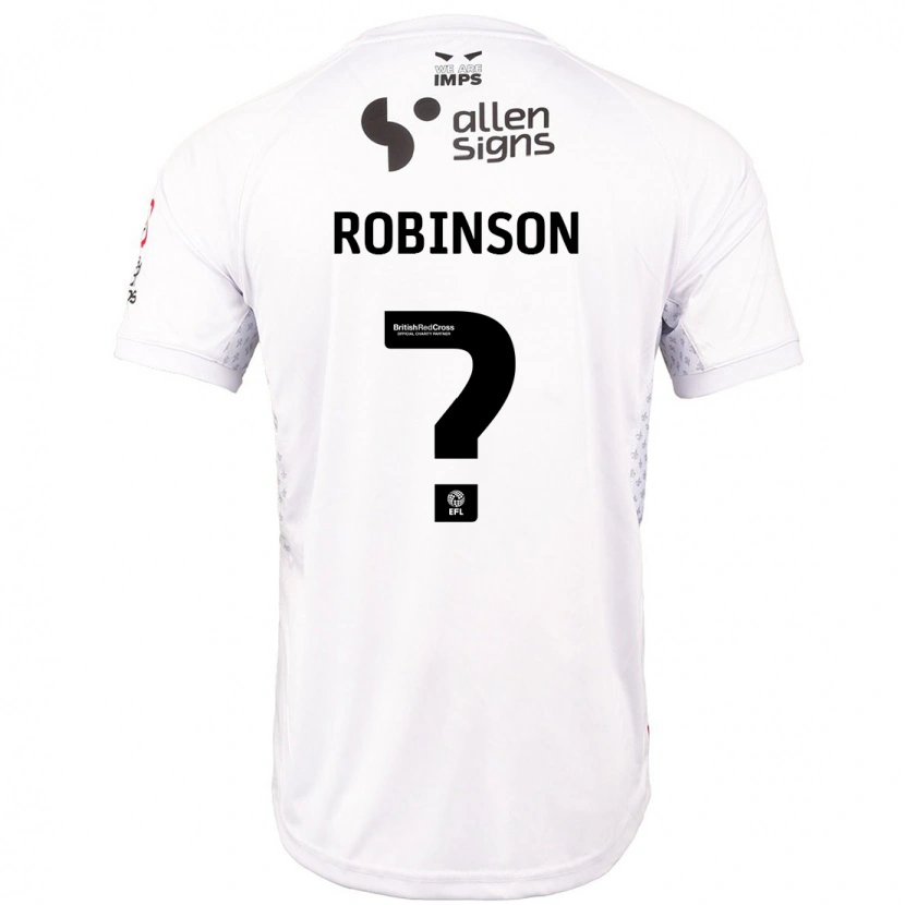 Danxen Kinder Chantelle Robinson #0 Rot Weiß Auswärtstrikot Trikot 2024/25 T-Shirt Schweiz